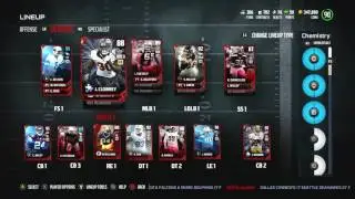 New Chemistry Boosts Explained! How they work/benefit you!  ::-XBOX ONE Madden 17 Ultimate Team