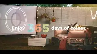 Cuprinol Garden Shades 365 days of colour outdoor cinema