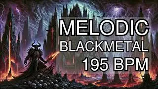[FREE] Melodic Black Metal Drum Track - 195 BPM - #11