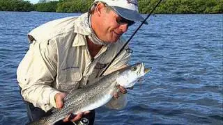 Jensen Beach Fishing for Trout and Snook on Inshore Flats