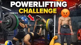 SBD CHALLENGE WITH ONE OF THE 😤 || WITH ONE OF THE POWERLIFTER 💪|| GUESS WHO WINS 🤧🔥|| ARUNACHAL 🇮🇳|