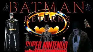 Longplay SNES: Batman Returns (4k UltraHD 60FPS) No Commentary