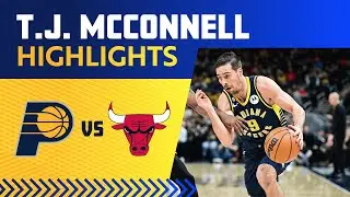 T.J. McConnell 20 Points & 10 Assists | Indiana Pacers vs. Chicago Bulls