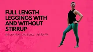 Yoga Legging Try On and Haul @ashleywellingfitness