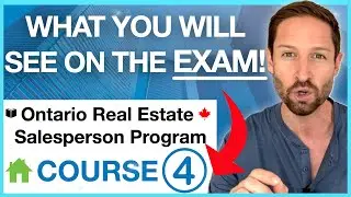 Ontario Real Estate Salesperson Course 4 EXAM: WHAT YOU WILL SEE MOST! (TRESA UPDATED)