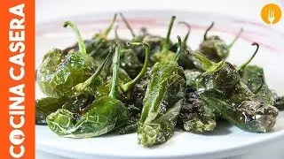 Pimientos de Padrón. Recetas de tapas