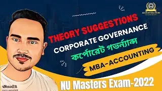 MBA Accounting suggestions II Corporate Governance II Masters final exam 2022