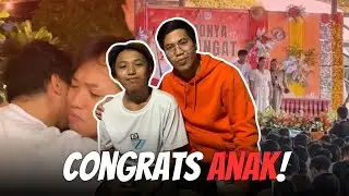Umuwi ako sa GRADUATION ni TROIJAN!