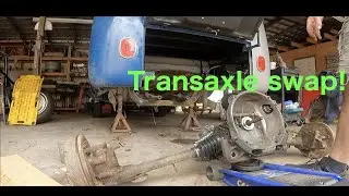1962 VW BUS transaxle swap