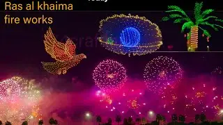 New year fireworks|New year fireworks Ras al khaima| New Year drone show| new year fireworks 2025