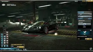 Need For Speed World Pagani Zonda F Roadster VIP Edition. Free For Very Important Players