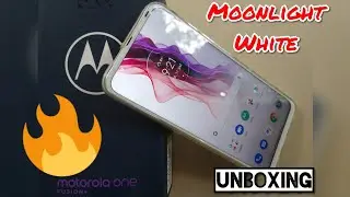 Motorola One Fusion +🔥 / Unboxing / Moonlight White