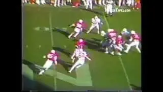 1984 Nebraska vs Oklahoma State Shane Swanson 49-yd Punt return with bonus radio audio
