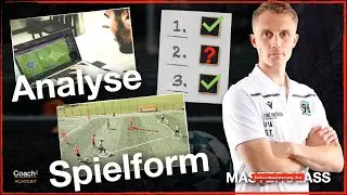 (4K) Von der Videoanalyse zur Trainingsform im Fu&szlig;ball I Coach&sup2; - Individualisierung #4