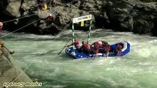2017 IRF World Raft Champs Japan men's last Slalom run