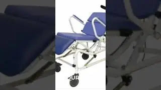 Healthline 170 Tilt and Recline Rehab Shower Commode Chair