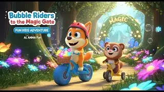 🚲 Dashy Dingo & Fluffy Fair | Magical Bubble Adventure for Kids | Kidsanimafun