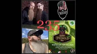 Jason Avery battles for the beards-