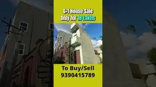 G+1 House 🏠 Sale only for 18 Lakhs in Hyderabad #houseforsale #plotsforsale #flatsforsale