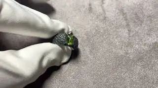 Peridot silver ring