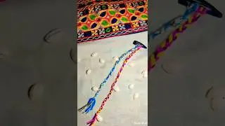 Navratri hair accessories diy | boho hair accessories | Navratri hair accessories clip #navratri