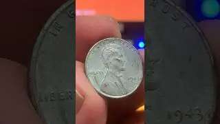 1943 Zinc-Coated Steel Lincoln Cent