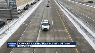 Police procession for fallen MPD officer brings out supporters to pay their respects