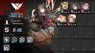 [Arknights] The cursed AoE casters skill 1 run