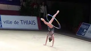 Yulia BRAVIKOVA (RUS) hoop - 2017 Thiais AA