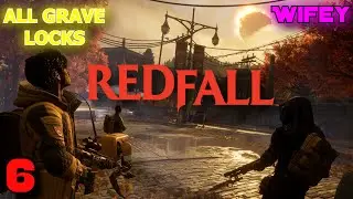 Old Town 100% | Gaming with Wifey - Redfall Part 6 All Collectibles (Grave Locks/Cosmetics)