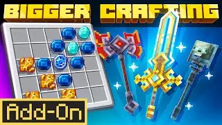 Bigger Crafting 1.0 Дополнение | Майнкрафт Рынок | Демонстрация