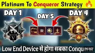🇮🇳 How To Rech solo Conqueror tips tricks and service in low plus 😭 High Plus tips tricks ✅🎯💯