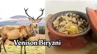 Venison Biryani -Deer biryani # My style my way
