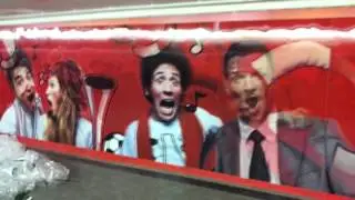 54 m long mural -  40 LPI