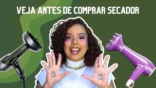 COMO ESCOLHER SECADOR PARA CABELOS CACHEADOS - Tamires Maia