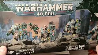 Анбокс Astra Militarum: Bullgryns - Братья наши большие
