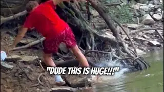 TRYING TO CATCH A MONSTER AT A RIVER (Bowfin) pt:1 