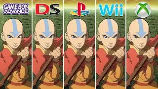 Avatar The Last Airbender &ndash; The Burning Earth (2007) GBA vs DS vs PS2 vs Wii vs XBOX 360