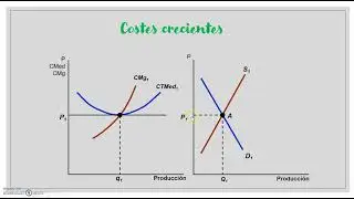 Tema 5.9 - Curva de Oferta a Largo Plazo de la Industria - Costes Crecientes