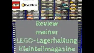 Review meiner LEGO®-Lagerhaltung - Kleinteilmagazine meines BrickLink-Shops