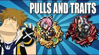 KHUX FFRK Lightning pulls and Sephiroth Traits