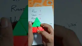 Pyramid Cube Magic tricks to solve #music #shortsvideo  #reels #shorts