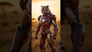 The Ultimate Animal-Iron Man Hybrid! 🦾🐾