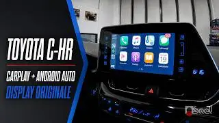 Toyota C-HR - Retrofit Apple CarPlay / Android Auto | Installazione e Demo