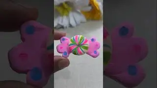 clay candy for kids/clay candy making craft ideas #craft #art #diy #clay #clayart #candy #kids