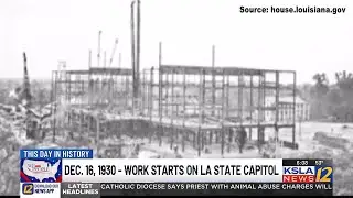 This Day in History: Works starts on Louisiana state capitol building in 1930