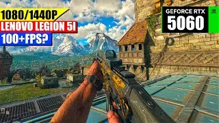 Lenovo Legion 5i RTX 5060 Performance Test | Dying Light The Beast 1440p & 1080p Gameplay