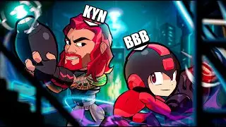 Recebi Coach da MELHOR blaster do MUNDO! | Brawllhala