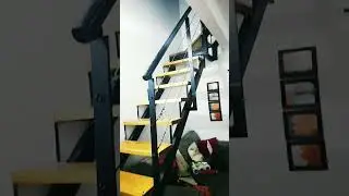 STAIRS #diy #shortsfeed #viral #diycrafts #trend #up #standup #magic #metal #wood