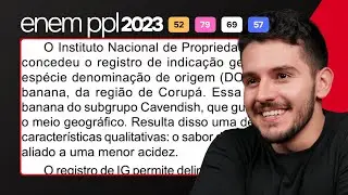 ENEM PPL 2023 - O Instituto Nacional de Propriedade Industrial (Inpi) concedeu o registro